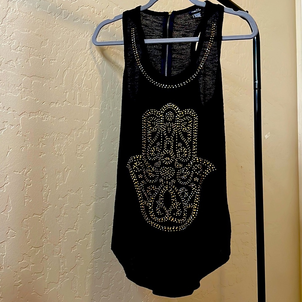 Sequence Sleeveless Womens shirt